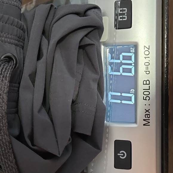 PRANA Black Cropped Drawstring Waist Pull On Pants Front Pockets Sz Medium - Picture 8 of 8